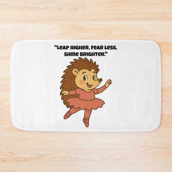 Item preview, Fearless Ballet Hedgehog designed and sold by Latitude 1°N.