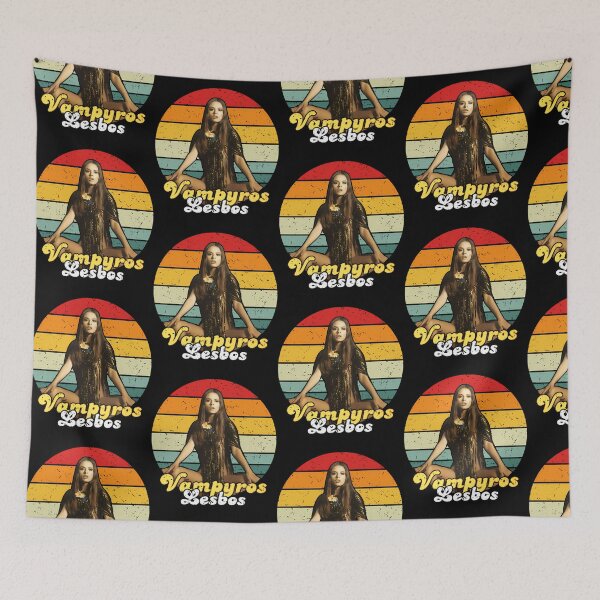 Item preview, Vampyros Lesbos Retro Movie designed and sold by ButterflyMak.