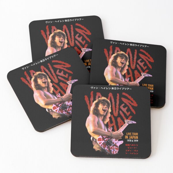 Item preview, Rock Legends V.an Ha.len Inspired Artwork With Energetic Spirit designed and sold by YvetteJacob.
