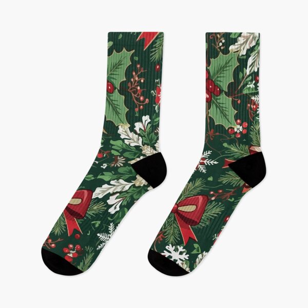 Item preview, Christmas watercolor pattern designed and sold by Grypis.
