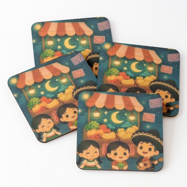 Item preview, market night and magic designed and sold by Ecosetereos.