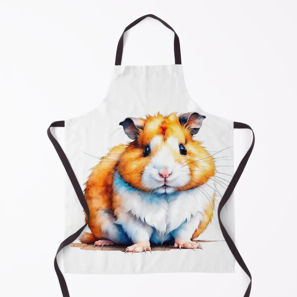 Item preview, Hamster on a white background in watercolor style. designed and sold by LanaGustavsson.