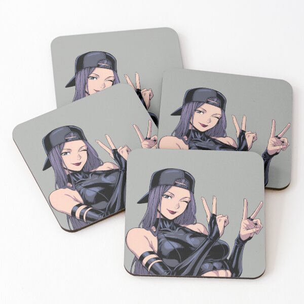 Item preview, Psylocke Double Peace Sign with Hat designed and sold by ToeJamWaifus.