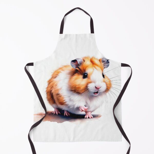 Item preview, Hamster on a white background in watercolor style. designed and sold by LanaGustavsson.