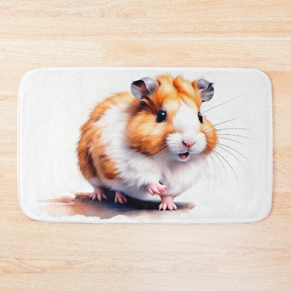 Item preview, Hamster on a white background in watercolor style. designed and sold by LanaGustavsson.