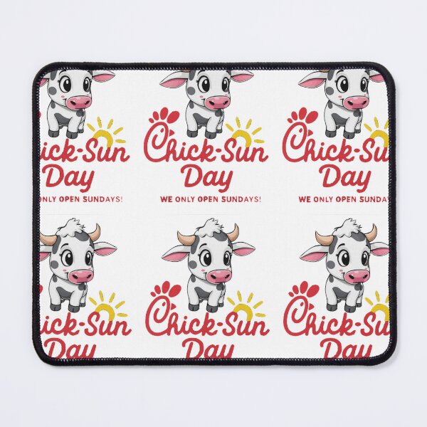 Item preview, Chick-Sun-Day: A Funny Cow Design designed and sold by  Custom creations usa.