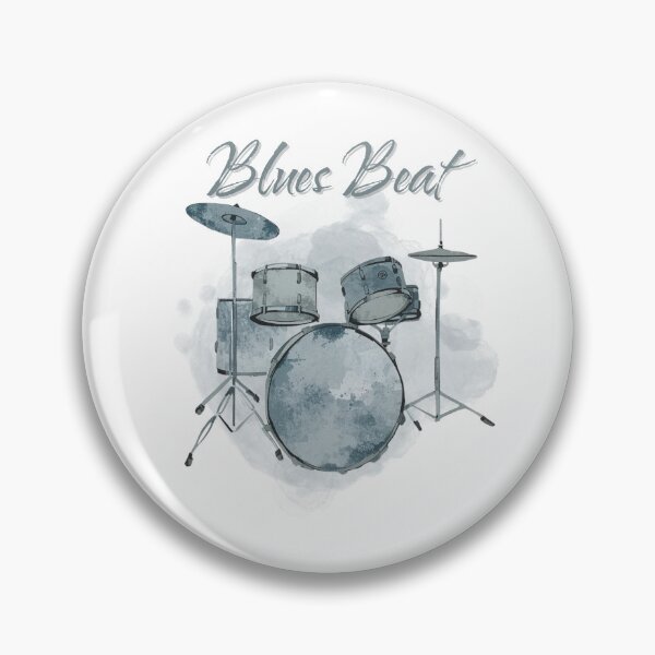 Item preview, Blues Beat Drums designed and sold by Rhythm Thru Art .