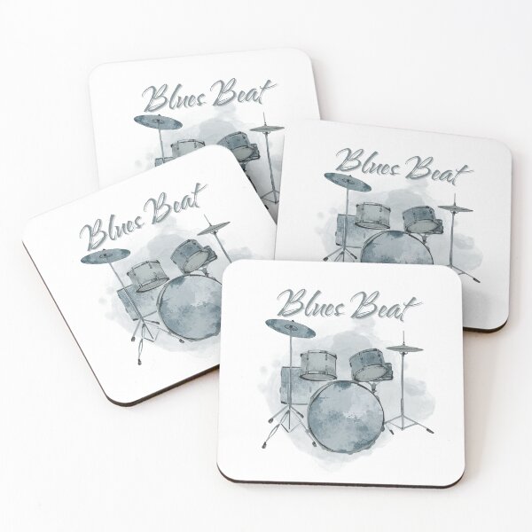 Item preview, Blues Beat Drums designed and sold by Rhythm Thru Art .