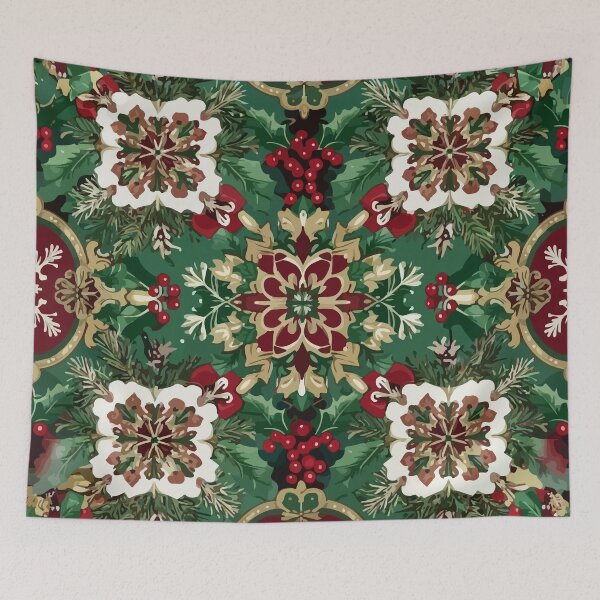 Item preview, Christmas watercolor pattern designed and sold by Grypis.