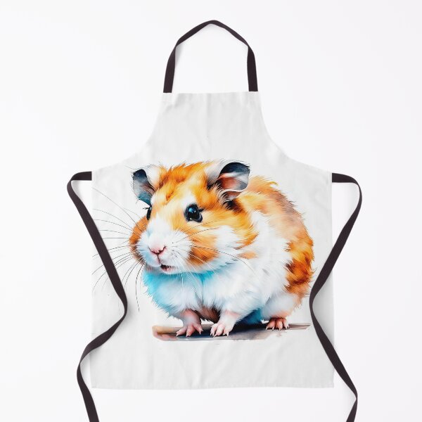 Item preview, Hamster on a white background in watercolor style. designed and sold by LanaGustavsson.