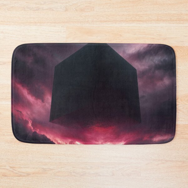 Item preview, Cosmic Black Cube – Surreal Sci-Fi Dark Fantasy Art designed and sold by Talevin.