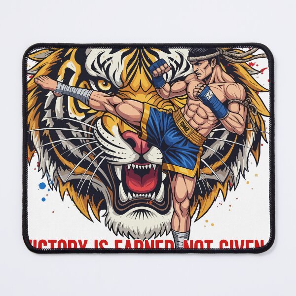 Item preview, Victory is Earned, Not Given – Muay Thai Spirit designed and sold by rich4Design.