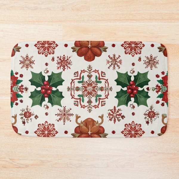 Item preview, Christmas watercolor pattern designed and sold by Grypis.