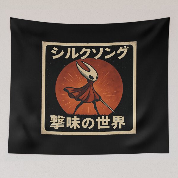 Item preview,  Hollow Knight Silk Song Retro Japanese designed and sold by JeanRoux.