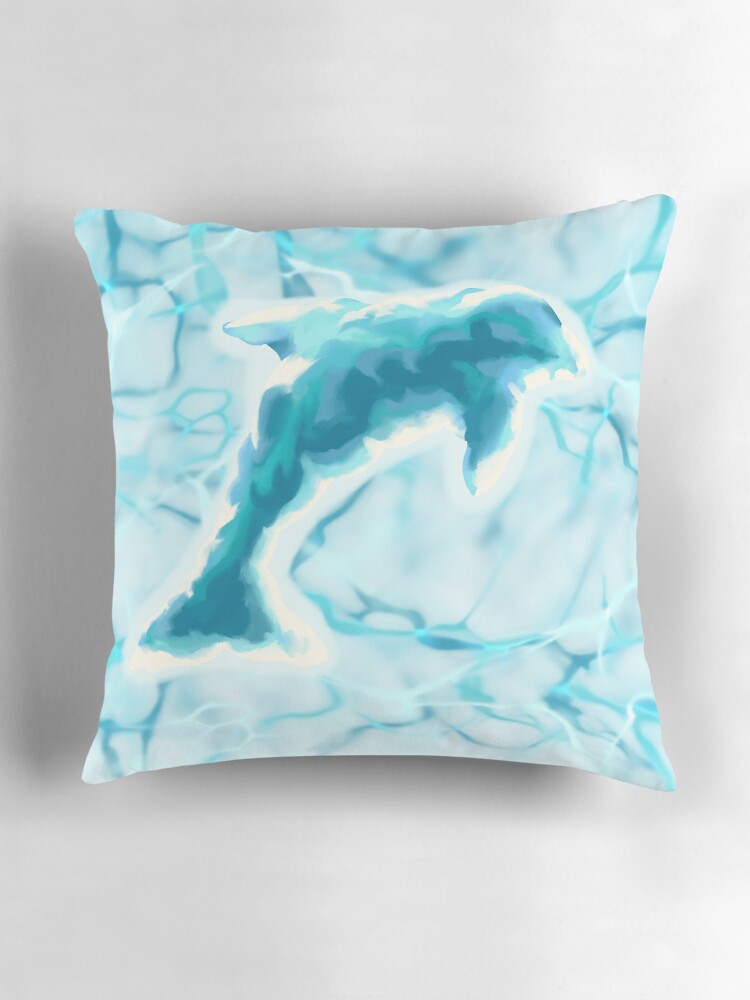 Ocean Dream Dolphin ?? Pillow