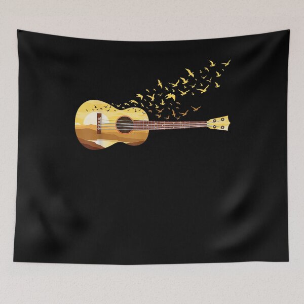 Item preview, Scenic Uke Guitar - Ukulele Lover Guitar Ukulelist for men women designed and sold by LisaMetz21.