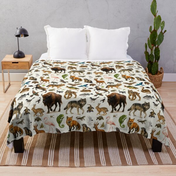 Item preview, Animals of Southern Europe Retro Illustration Wildlife Chart designed and sold by kakarikihill.