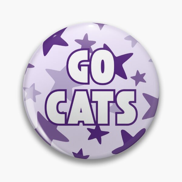 Item preview, Purple Star Go Cats! designed and sold by Cliché Calligraphy.