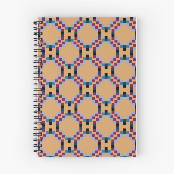 Item preview, Classic shape seamless pattern caramel background print designed and sold by RosebudTextilesArt.