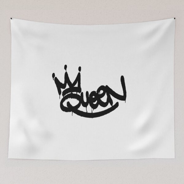Item preview, Queen Word Graphic designed and sold by ViaARTfactory.