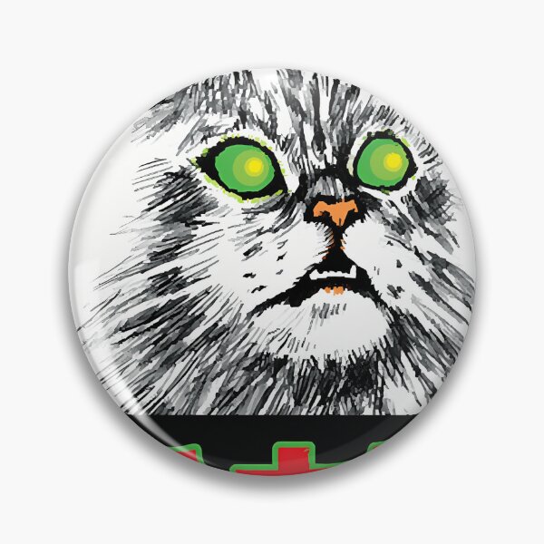 Item preview, Hausu Cat - Blanche House Cat - Kawaii Japanese Cult Movie designed and sold by GabrielBrian.