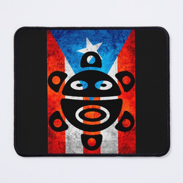 Item preview, Puerto Rico flag and taino coqui boricua roots and pride designed and sold by erozzz.