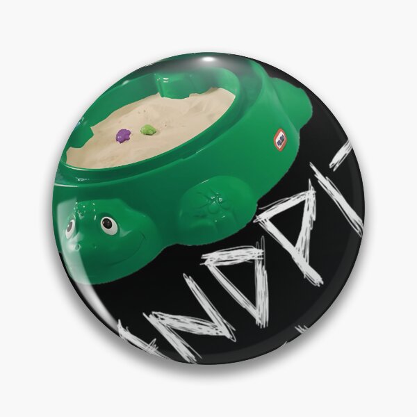 Item preview, This Is Sandpit Turtle - Bmth Meme - White On Black designed and sold by Timmikoatterson.