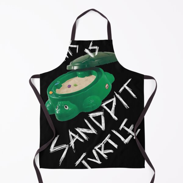 Item preview, This Is Sandpit Turtle - Bmth Meme - White On Black designed and sold by Timmikoatterson.