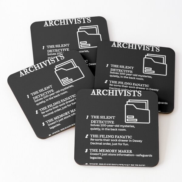 Item preview,  Understanding Archivists Hilarious Archival Life Definitions Black designed and sold by NoemCharles.