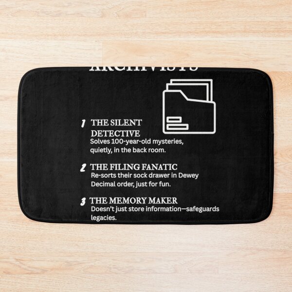 Item preview,  Understanding Archivists Hilarious Archival Life Definitions Black designed and sold by NoemCharles.