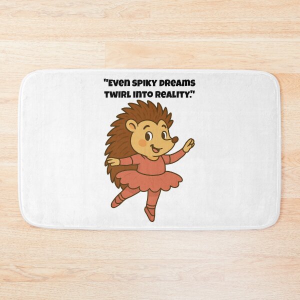 Item preview, Twirling Tutu Hedgehog, Spiky Ballerina in Motion designed and sold by Latitude 1°N.