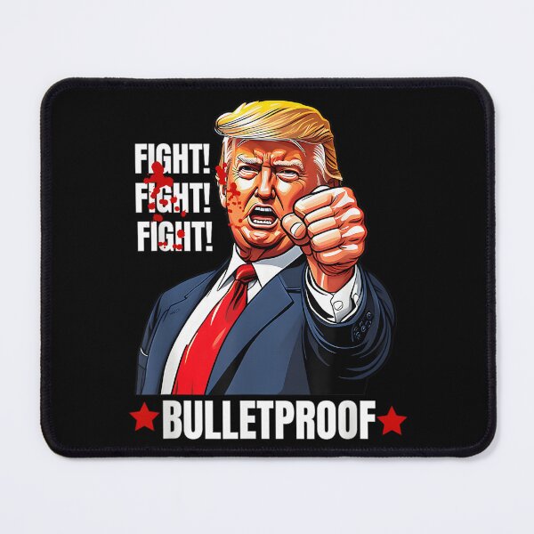 Item preview, Trump Shot Bulletproof Bloody Ear Bleeding Butler Pa Trump designed and sold by mariannilda70.