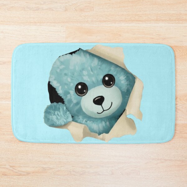 Item preview, Cute Blue Bear Peeking Out designed and sold by My-Hoodies.