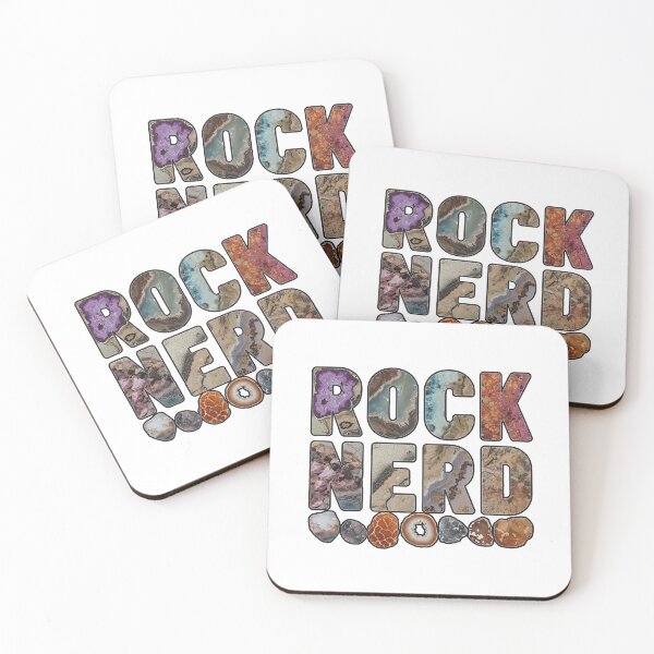 Item preview, Rock Nerd - Geology (Black Outline) designed and sold by Astro Kin Press.