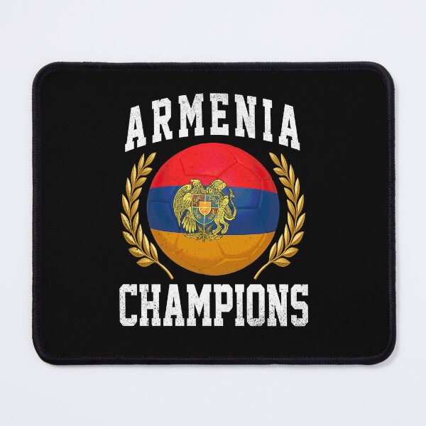 Item preview, SOCCER BALL FLAG CHAMPIONS - ARMENIA - Fans and Teams for Men and Women T-shirt designed and sold by wallsandpatts.