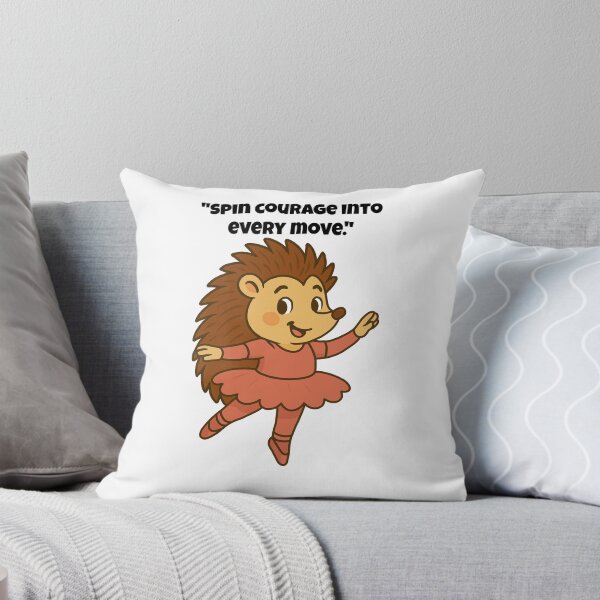 Item preview, Spinning Hedgehog Ballerina, Tutu of Courage designed and sold by Latitude 1°N.