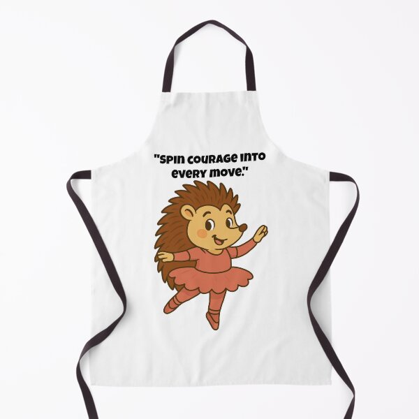 Item preview, Spinning Hedgehog Ballerina, Tutu of Courage designed and sold by Latitude 1°N.