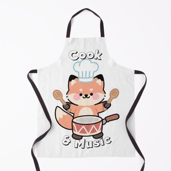 Item preview, Cook and Music Cute Fox designed and sold by toni-aguilar22.