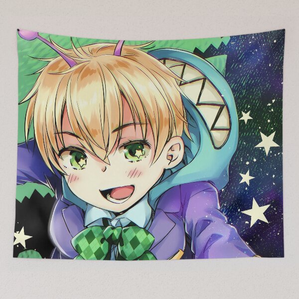 Item preview, Vamola Dandadan Anime Girl Waifu Starry Night designed and sold by Priestoo.