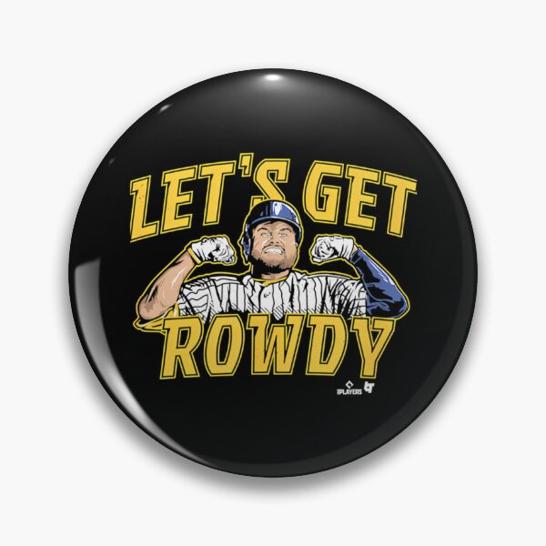 Item preview, Officially Licensed Rowdy Tellez Let'S Get Rowdy Baseball Meme designed and sold by caiknelinex.