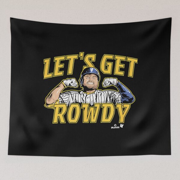 Item preview, Officially Licensed Rowdy Tellez Let'S Get Rowdy Baseball Meme designed and sold by caiknelinex.
