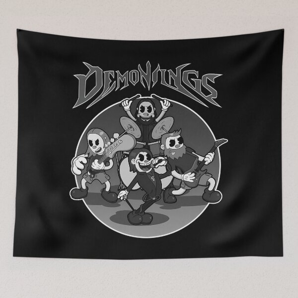 Item preview, Band Demonwings Cartoon designed and sold by EbonieHatfield.