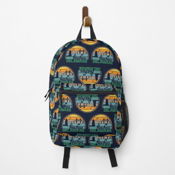 Item preview, Port Penn Delaware Retro Sunset Local Pride Logo  designed and sold by CRHPOD20.