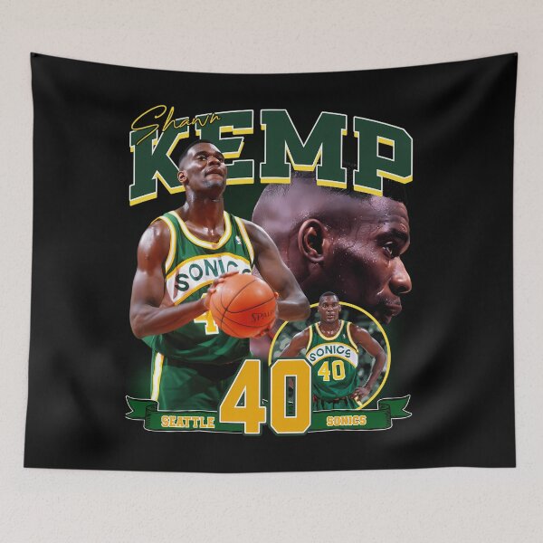 Item preview,  Shawn Kemp The Reignman Legend Basketball Signature Vintage Retro 80S 90S Bootleg Rap  designed and sold by DaroldHowell.