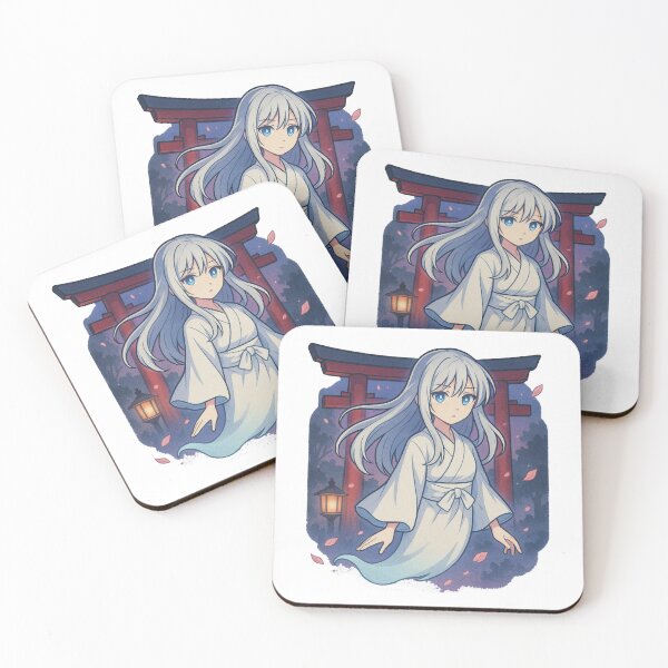 Item preview, Anime Ghost Girl at Torii Gate designed and sold by NitkiStudio.