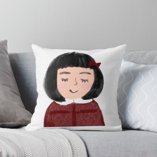Item preview, Aesthetic French Girl Sticker – Parisian Chic Illustration designed and sold by mjowett.