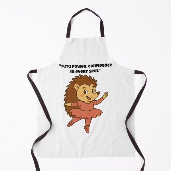 Item preview, Tutu Power Hedgehog Dancer designed and sold by Latitude 1°N.