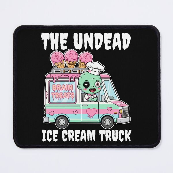 Item preview, THE UNDEAD ICE CREAM TRUCK - ZOMBIE HALLOWEEN designed and sold by KEF Custom.