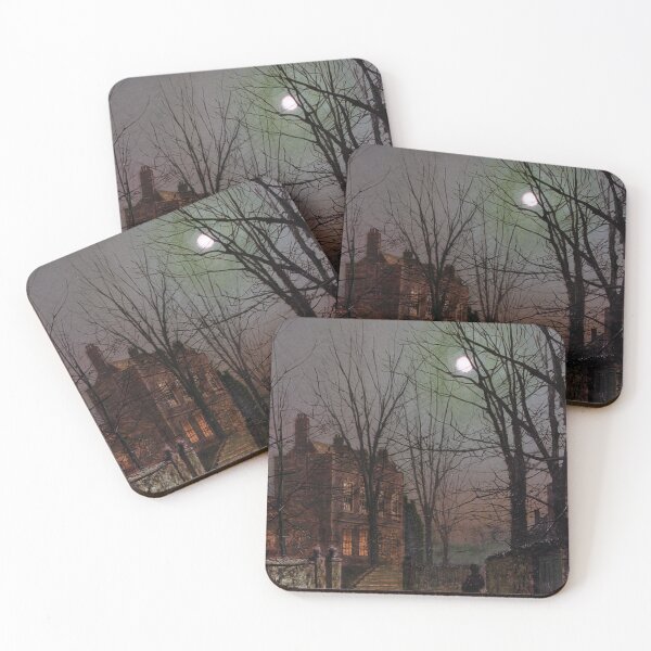 Item preview, By the Light of the Moon – John Atkinson Grimshaw (1882) designed and sold by Art Outlaws.