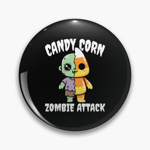 Item preview, CANDY CORN ZOMBIE ATTACK - ZOMBIE HALLOWEEN designed and sold by KEF Custom.
